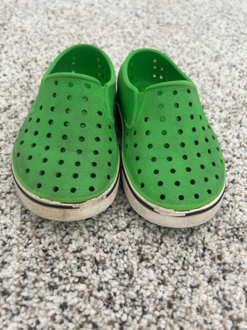 Native Miles Slip On Shoes Water Shoes, Grasshopper Green, C7